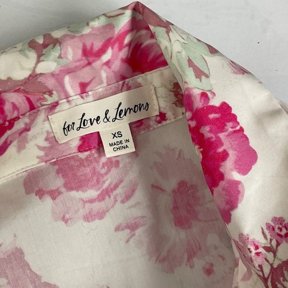 For Love & Lemons Saratoga Floral Blouse - Picture 8 of 9